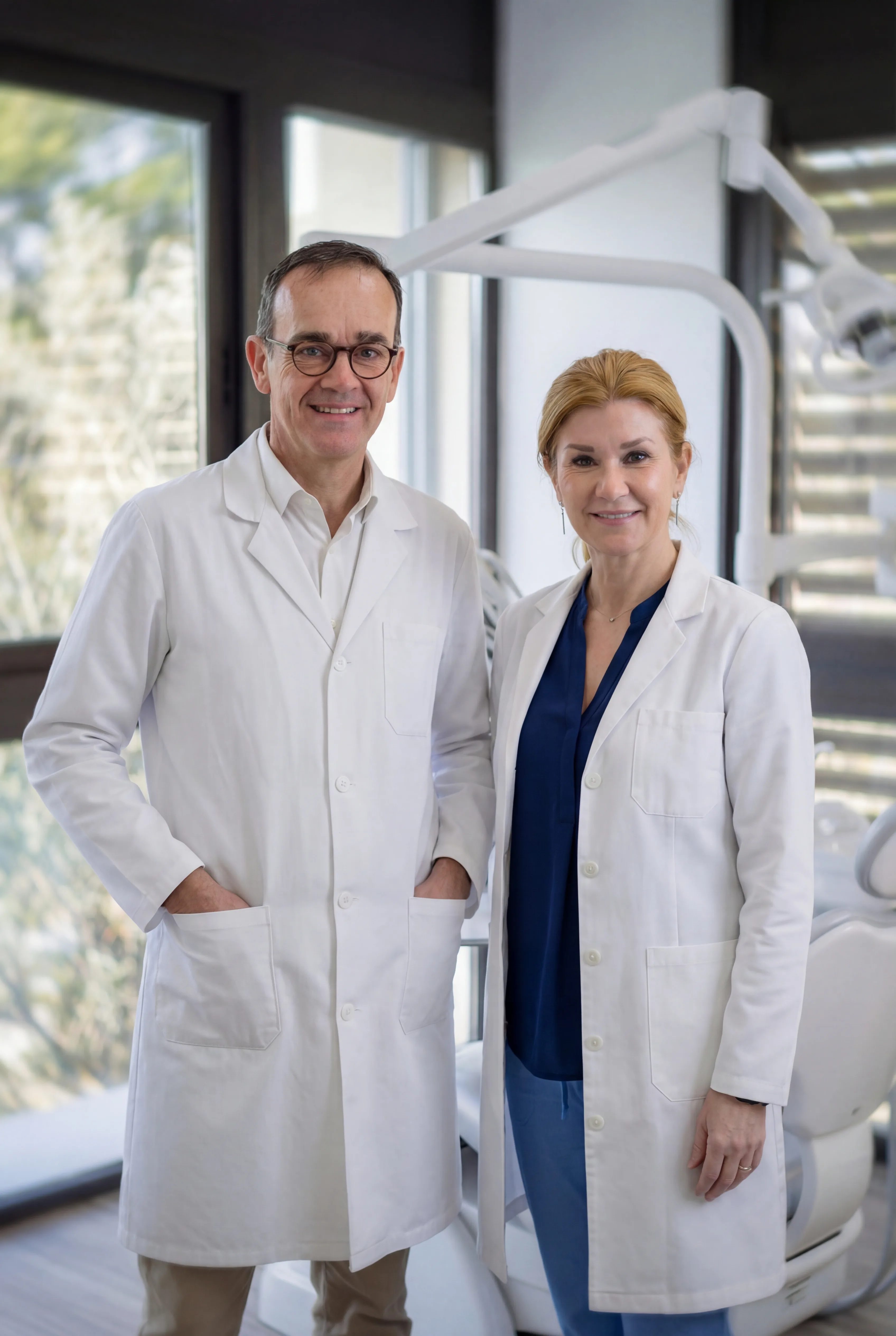 Dr Vaissière et Dr Bernard, orthodontistes pour les patients de Grasse et Mougins